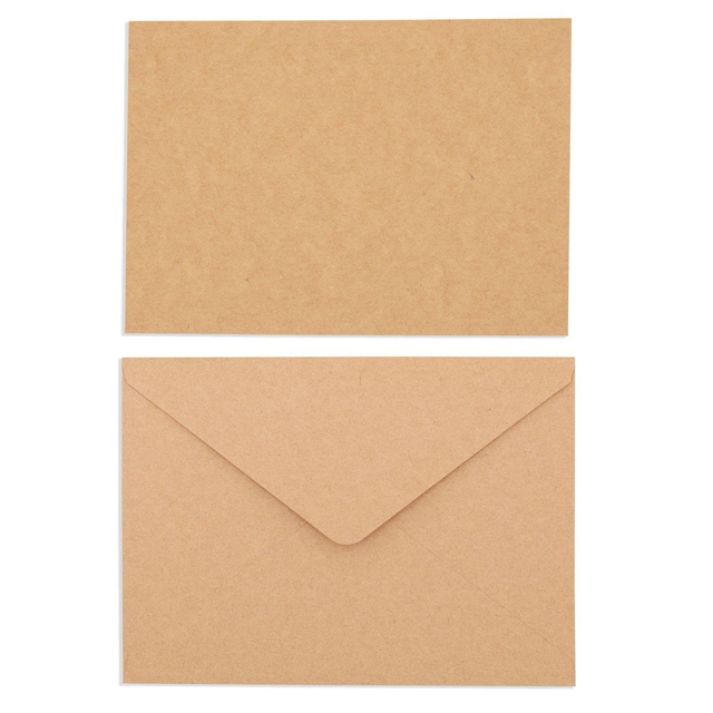 111 ​Kraft Envelopes and Blank Post Cards