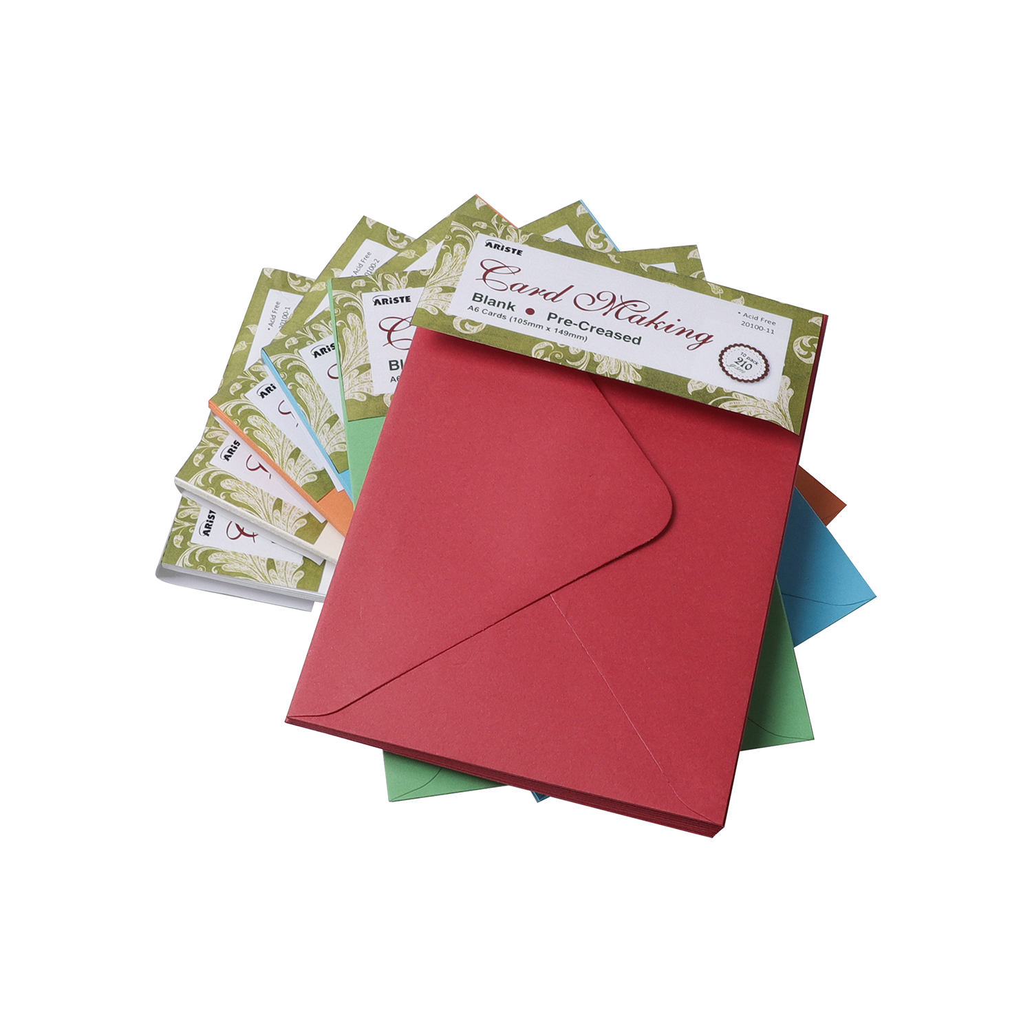 20100 105*149mm custom printed colorful Blank greeting paper envelope