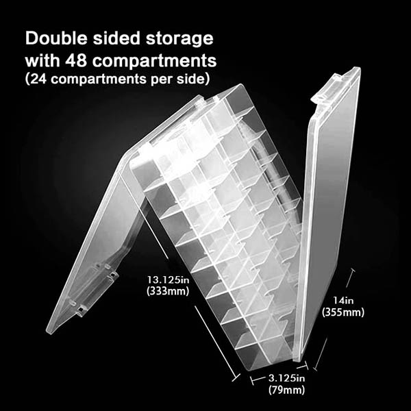 29644 Double Sided Storage Organizer Case