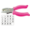 12450 Single Hole Punch Metal Pink