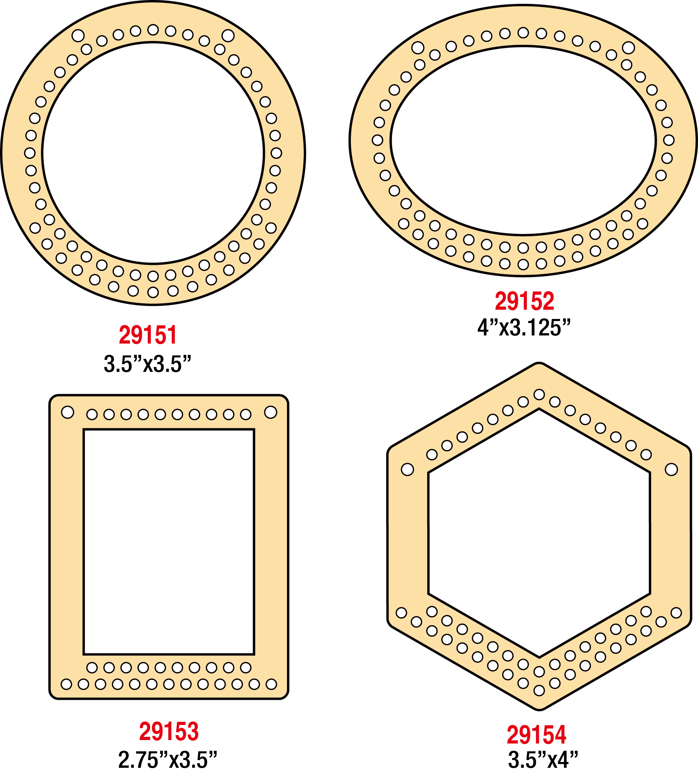 29151-29154 Wood Stitch Kit