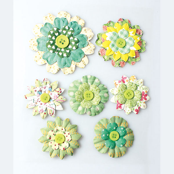 28838 Paper Flower Sticker