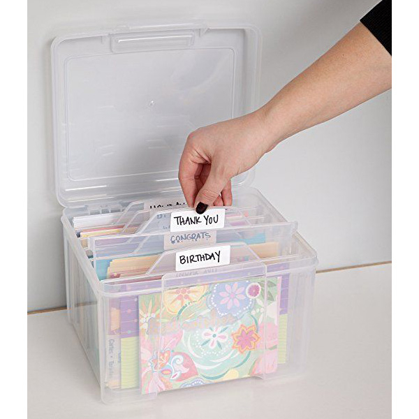 29575 Card keeper w/ 6 dividers