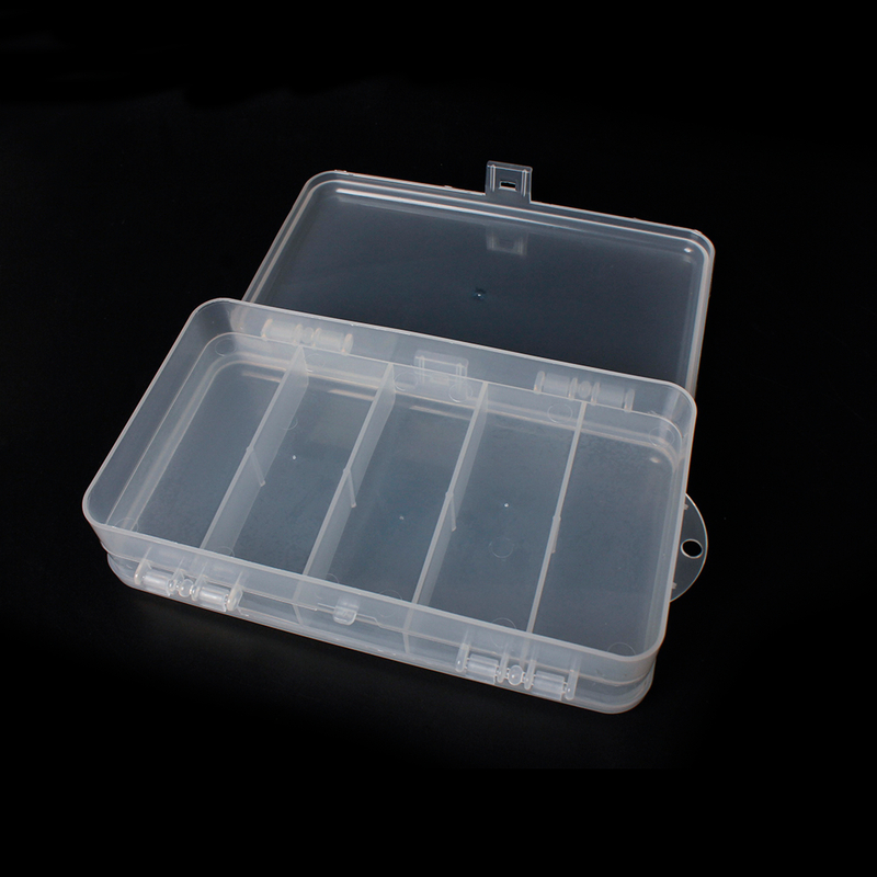 21858 Clear Hard Plastic Storage Box