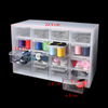 29625 16pcs Plastic Drawers Office Organizer