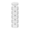 21834 Round plastic stackable containers