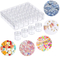 21816 Clear Plastic Bead Storage Box with 30inner boxes