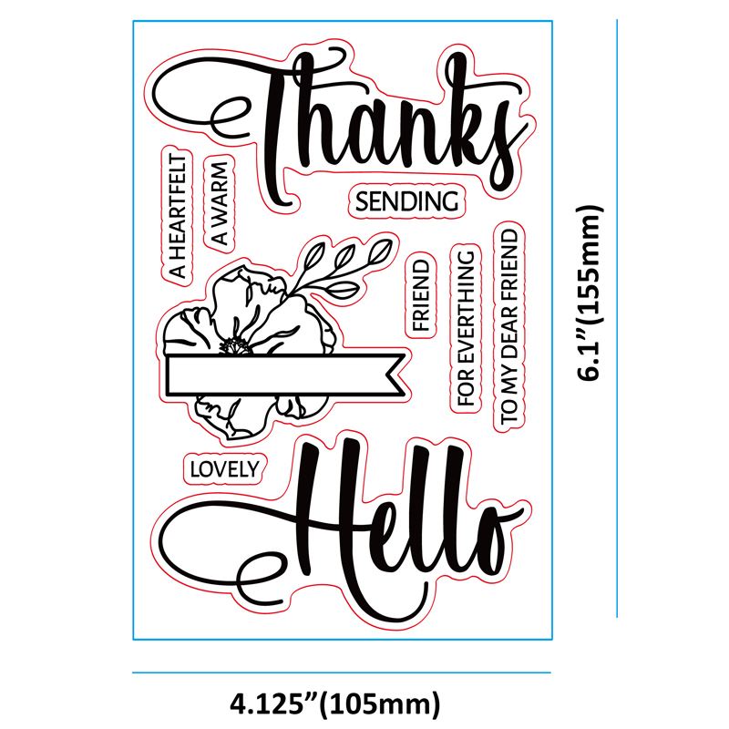 25137 Clear Stamps