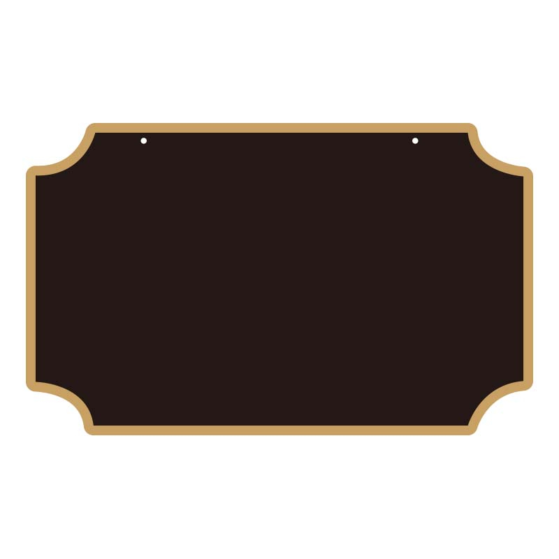 27052 Double Sided wooden Blackboard