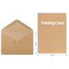 111 ​Kraft Envelopes and Blank Post Cards