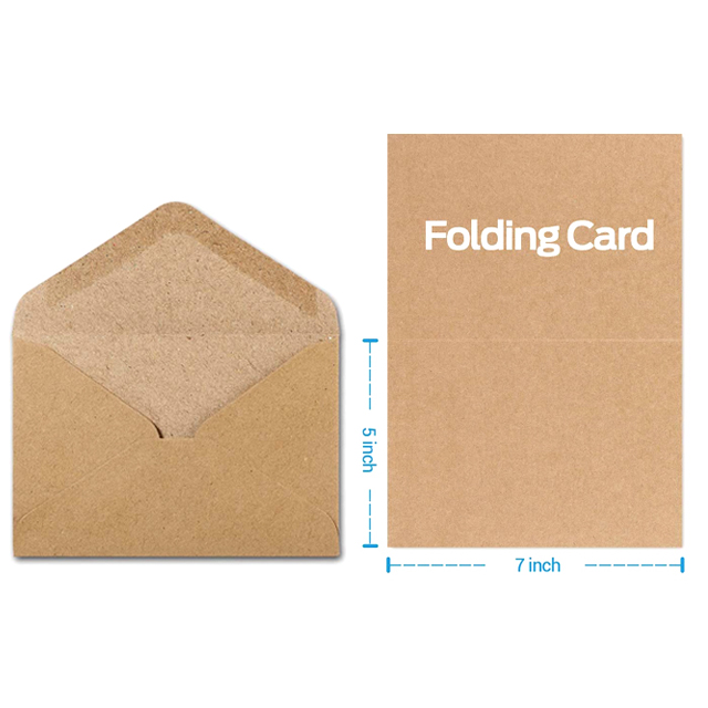 111 ​Kraft Envelopes and Blank Post Cards