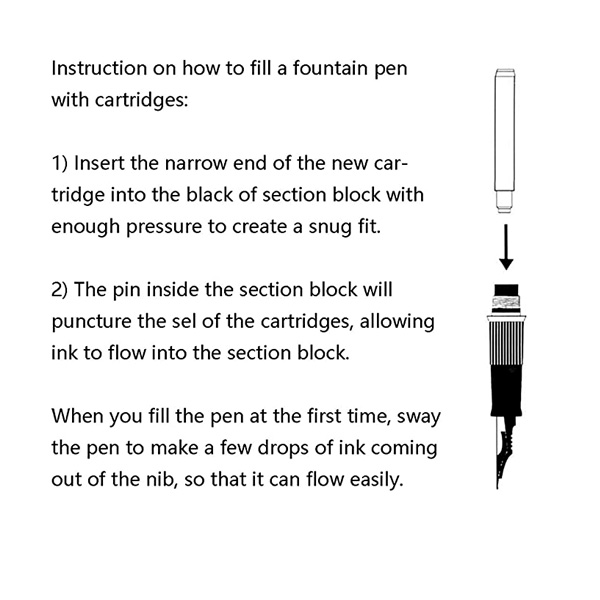 23823 Calligraphy Pen Kit black