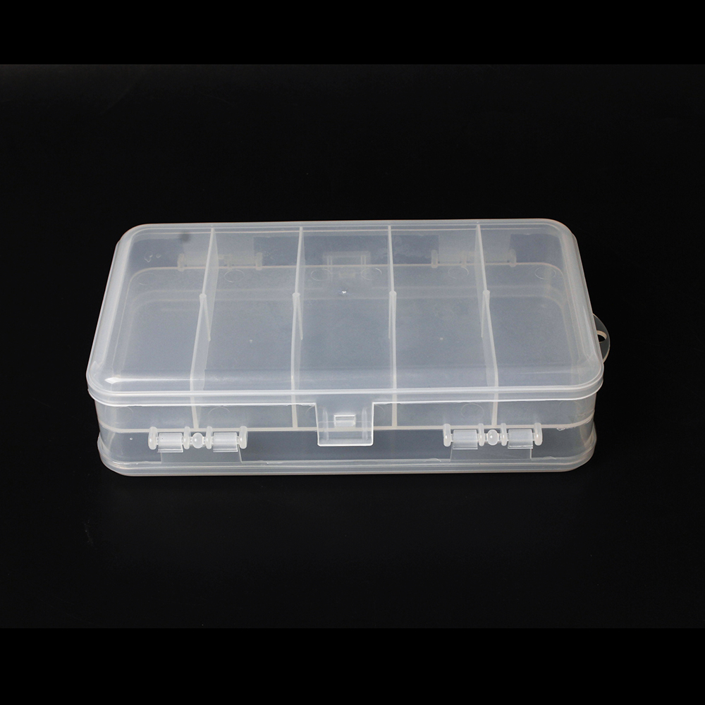 21858 Clear Hard Plastic Storage Box