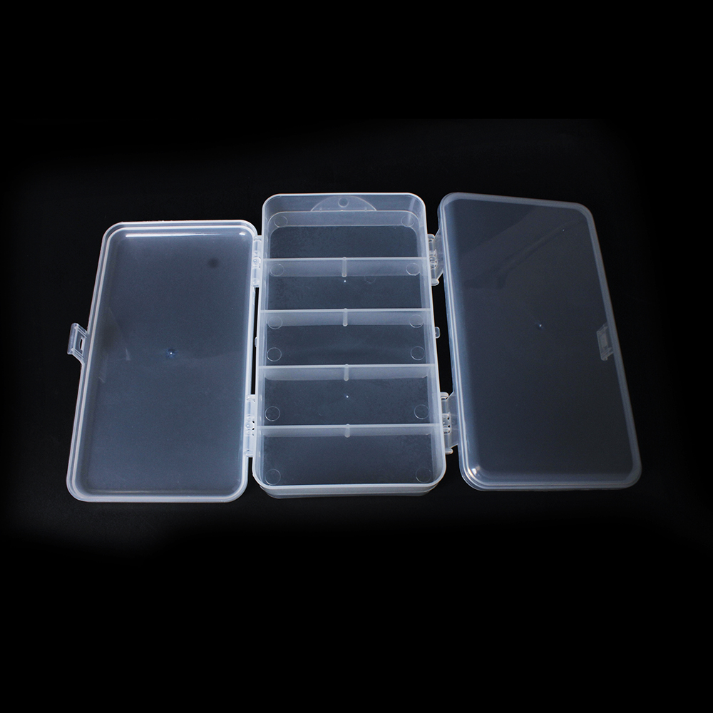 21858 Clear Hard Plastic Storage Box