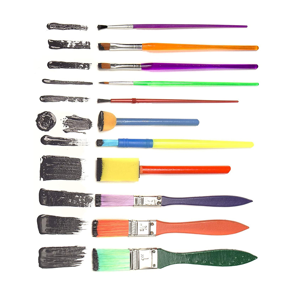 21346 25pcs Super Value Paint Brush Pack