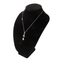 67006 12IN. BLACK 3D VELVET NECKLACE STAND 