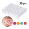 21816 Clear Plastic Bead Storage Box with 30inner boxes