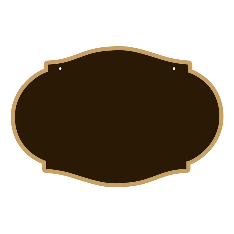 27054 Double Sided wooden Blackboard