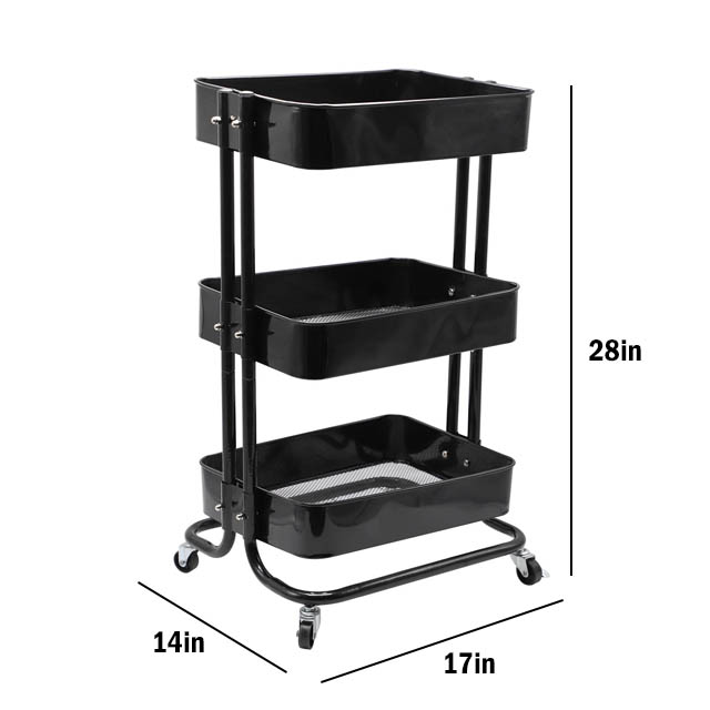 29716 3-Tier Rolling Craft Cart