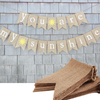 27343 Burlap Banner