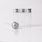 29543 transparent glass bottle with aluminum cap 4pcs 