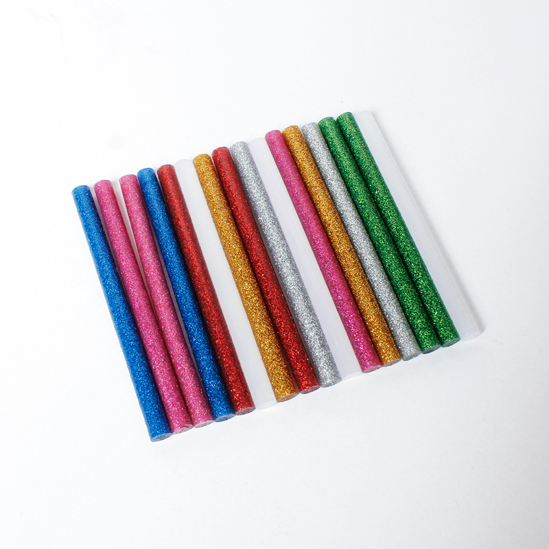 21507 hot melt colorful silicone glue sticks 