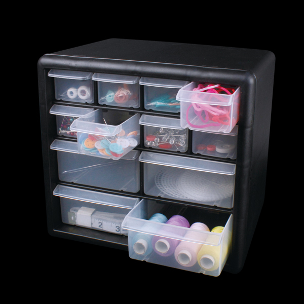 29529 Storage box with12 drawers