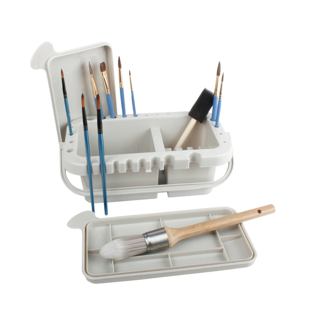 50627 Multi-functional paint brush basin