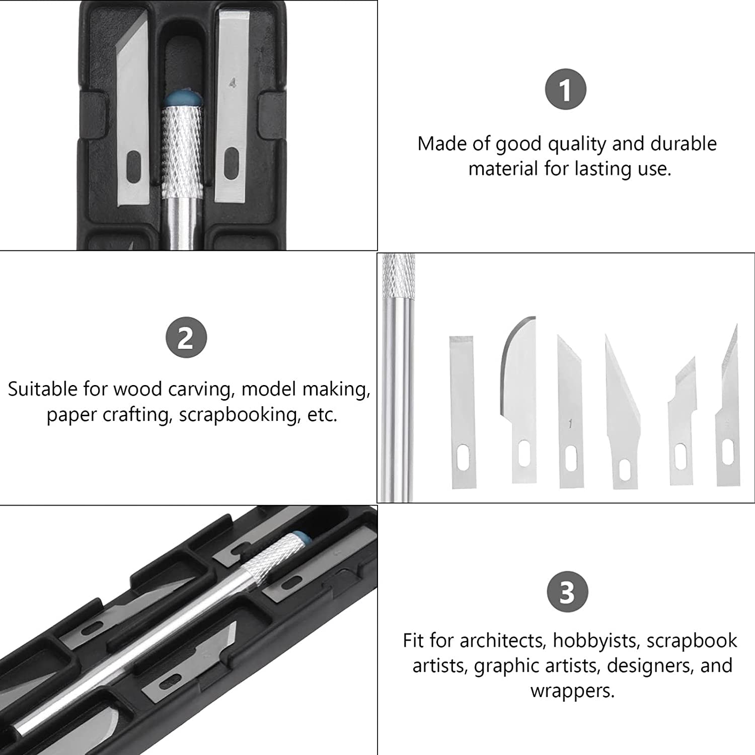 21427 7pcs Hobby Knife Set