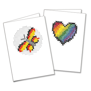 29208 Stitchable Cards with Envelopes