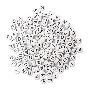 66751 The letter beads