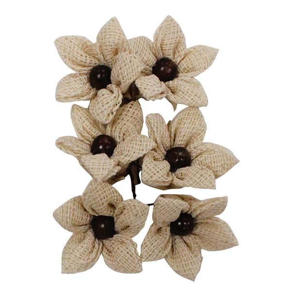 28861-28865 Burlap Flower Bundle