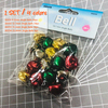 30231/2/3/4 Colorful different sizes christmas Jingle bell