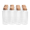 21994 4pcs 10ml Mini Glass Cork Bottles