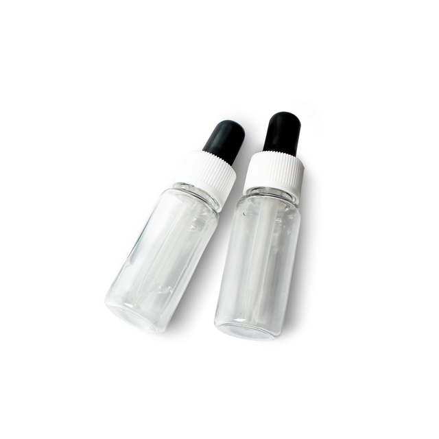 21893 Transparent Plastic Dropper Bottle With Screw