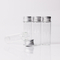 29543 transparent glass bottle with aluminum cap 4pcs 