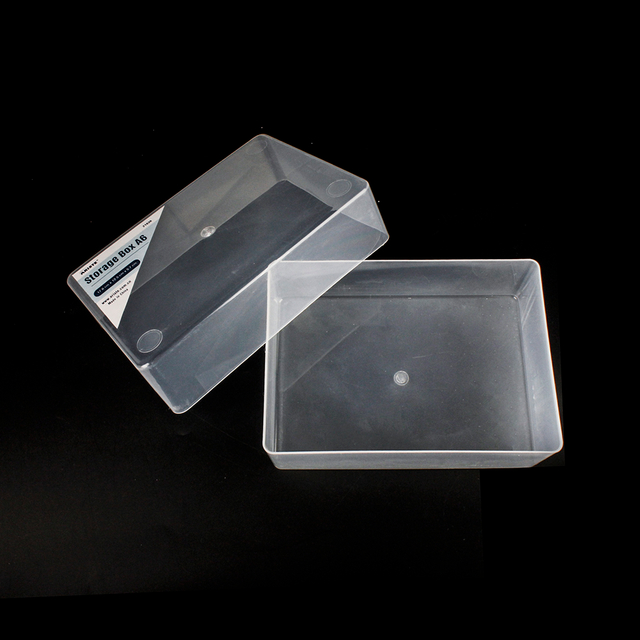 21630 Clear Hard Plastic Storage Box