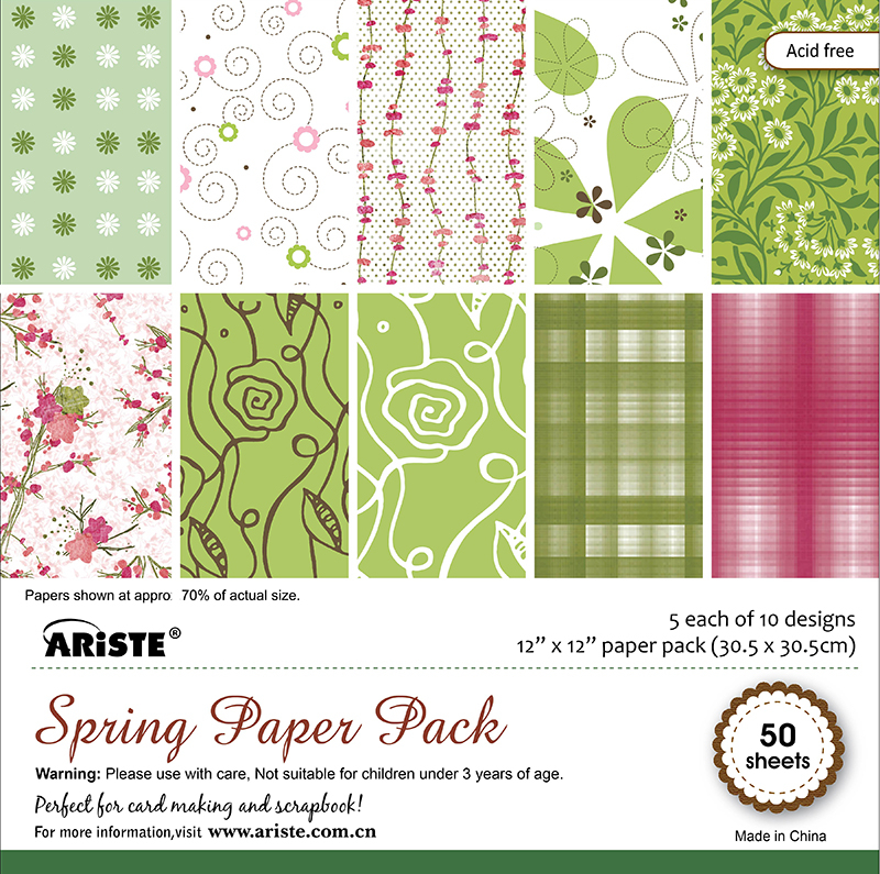 12 X 12 Paper Pad - Reminiscent