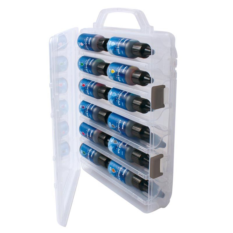 23844 Alcohol ink hard plastic storage