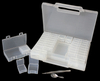 29507 Clear Plastic Storage Box with Dividers