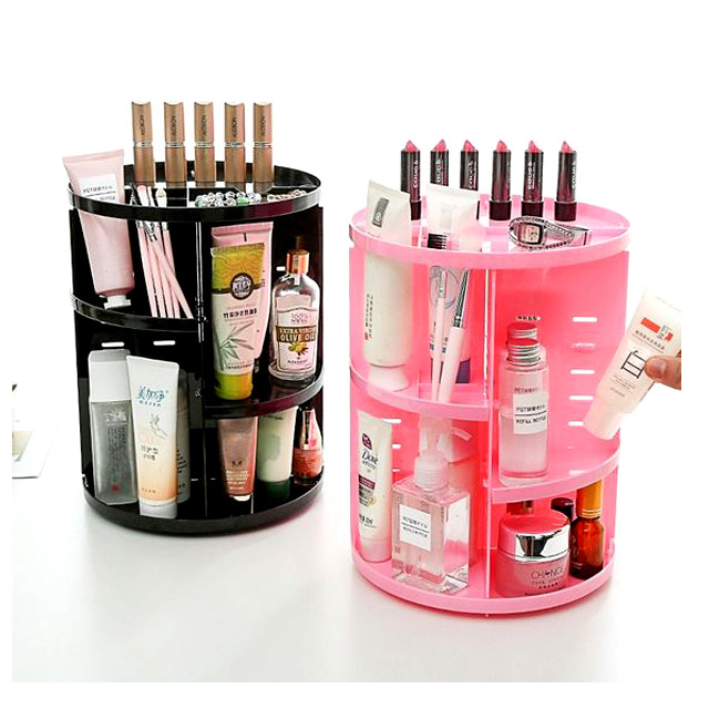 29710a 360 Rotating make-up storage box 