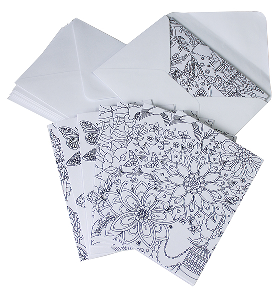 28914 Coloring Card & Envelopes