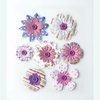 28838 Paper Flower Sticker