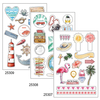 25301-25310 Stickers for Calender / Planner