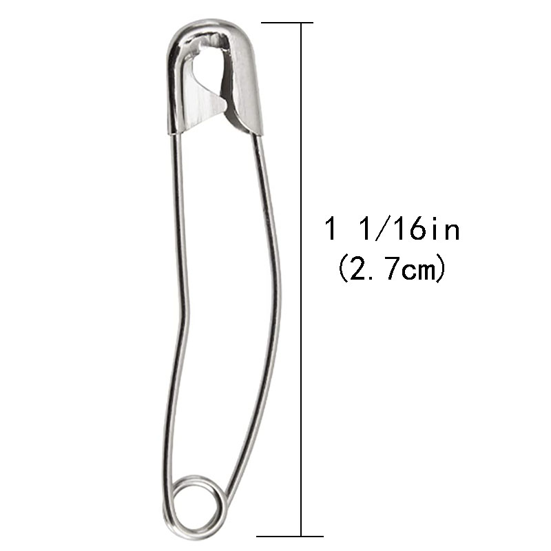 70307 Curved Safety Pins