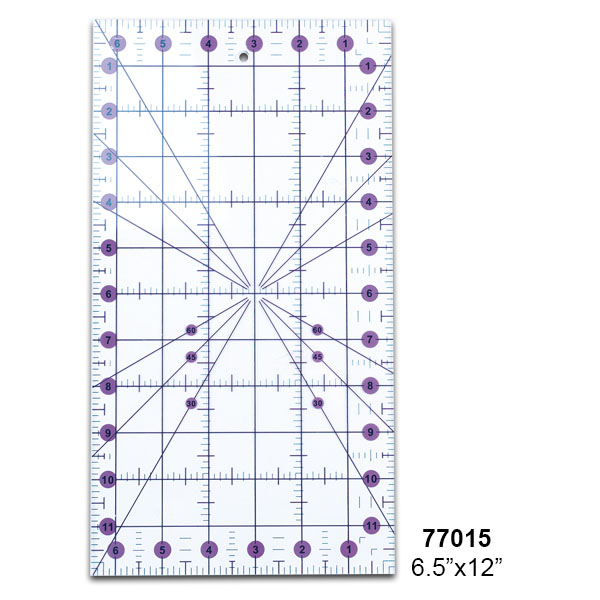 77011-77016 Sewing & Quilting Acrylic Ruler