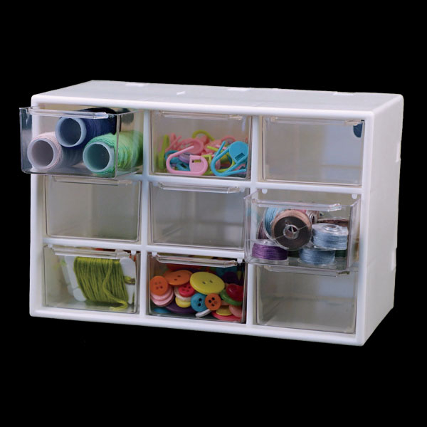 29664 9 Plastic Drawers