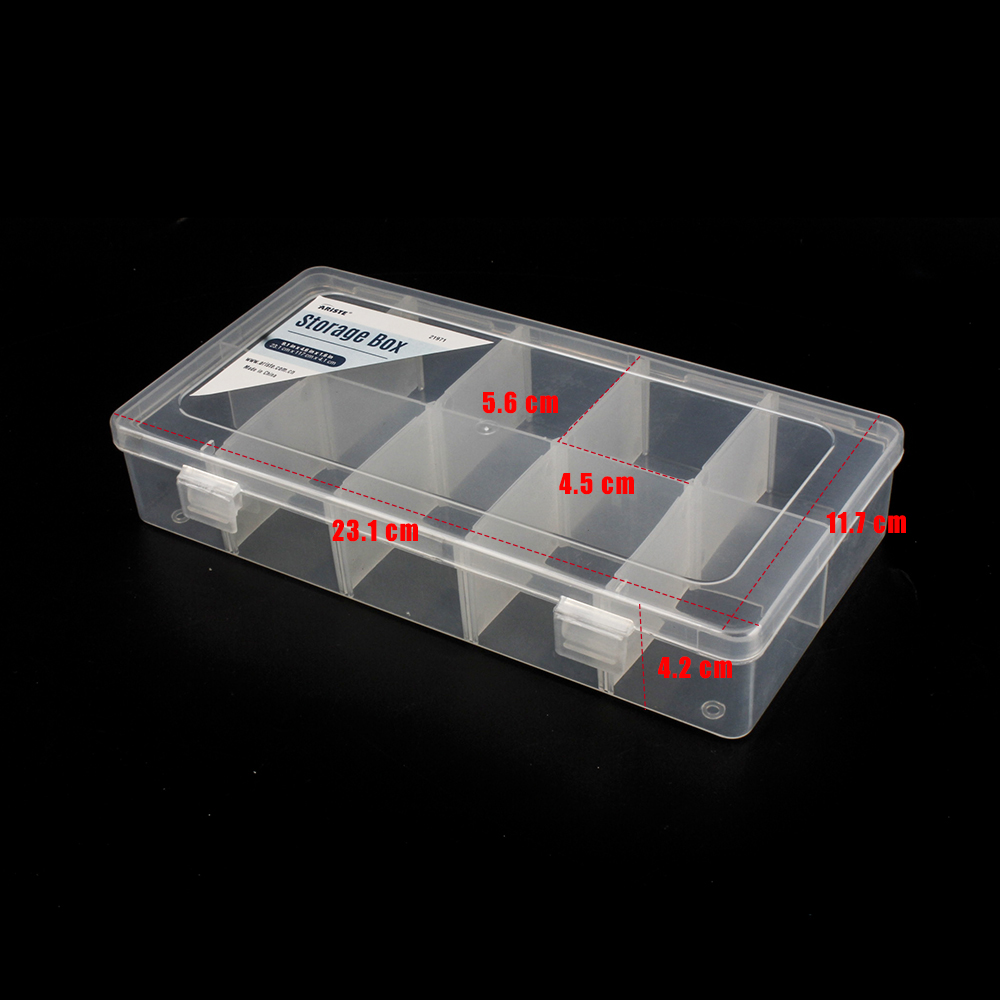 21971 customized new PP clear plastic storage boxes with lids 