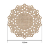 27371-27374 Burlap Doilies