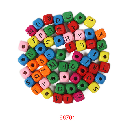 66761 66762 beads with letter